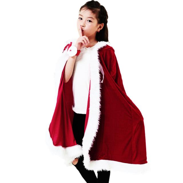 ラスト1点】 マント サンタ クリスマス 子供 キッズ 大人 衣装