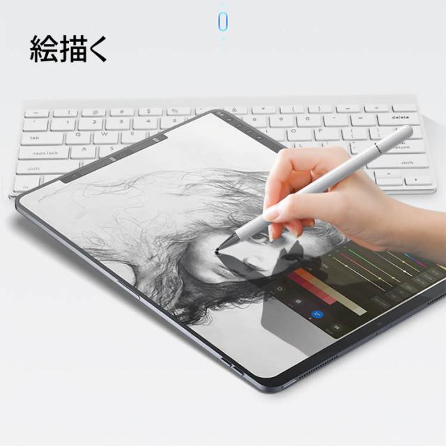 タブレット スマートフォン通用 スタイラスペン 静穏性 マグネットデザイン ペンシル タッチペン スタイラスペン タブレット スマホ 高感の通販はau Pay マーケット イトー商店