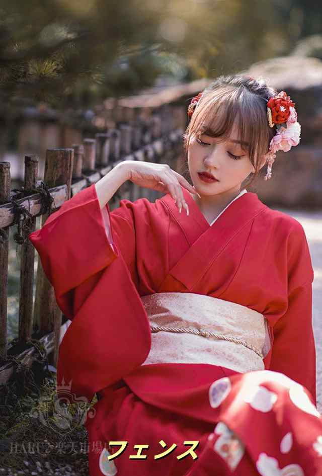 着物　洗える 花柄 ゆかた　レデイース　女性　裏地なし日本服　和服　花火大会　イベントドレス セクシー 花柄 光沢あり  民族衣装 ワン 着物 洗える 花柄 ゆかた レデイース 女性 裏地なし日本服 和服 花火