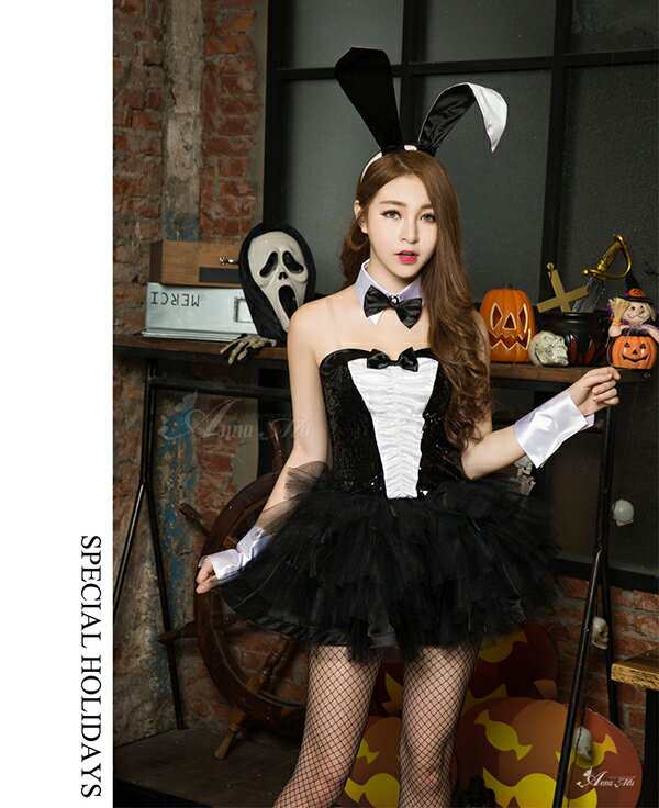 バニーガール コスプレ バニー うさぎ うさ耳 カチューシャ アニマル アニメ セクシー コスチューム衣装 パーティー レディース 女性 大人 可愛い セクシー エロ 過激 超過激 逆 ハロウィン 衣装 仮装