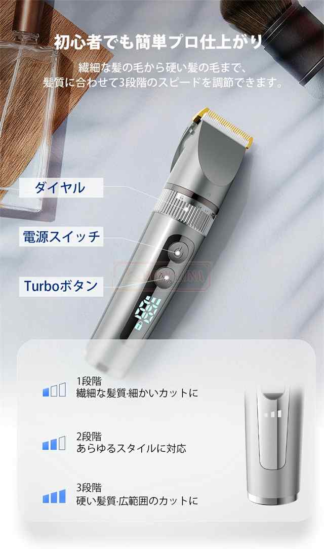 最安挑戦 夏新作 新作 送料無料 電動バリカン IPX7全身防水 刈り上げ 家庭用 散髪セット 安全ロック付き ヘアカッター ヒゲトリマー 充電 交流式 超低騒音 バリカン 子供 led電量ディスプレイ コードレス 大容量 連続160分間使用可