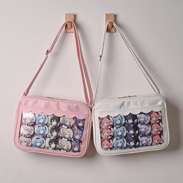 肩掛け ショルダーバッグ ビニバ ライブ 痛バッグ ショルダー 推し活