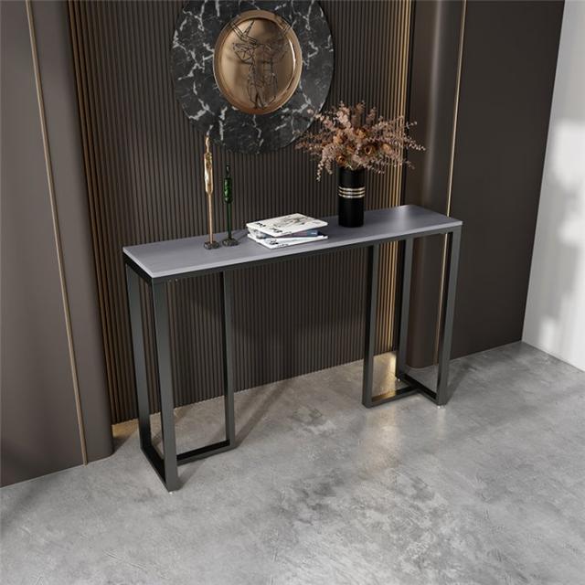 テーブル コンソールテーブル 玄関 高級人造大理石 スリム おしゃれ