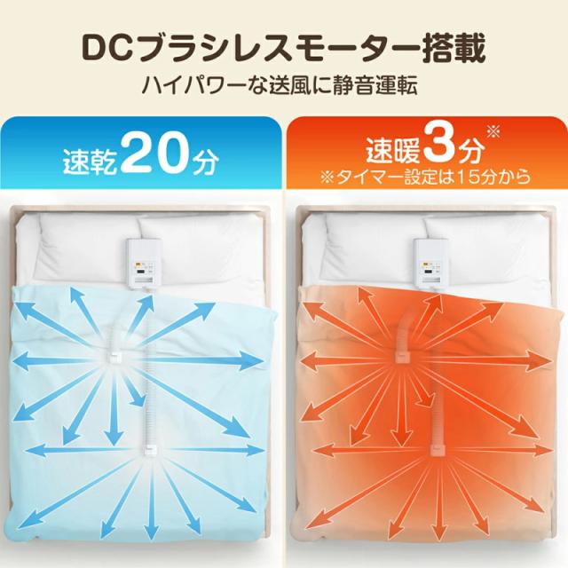☆P10倍還元！ 布団乾燥機 ツインノズル くつ乾燥機 ふとん乾燥機 ダニ