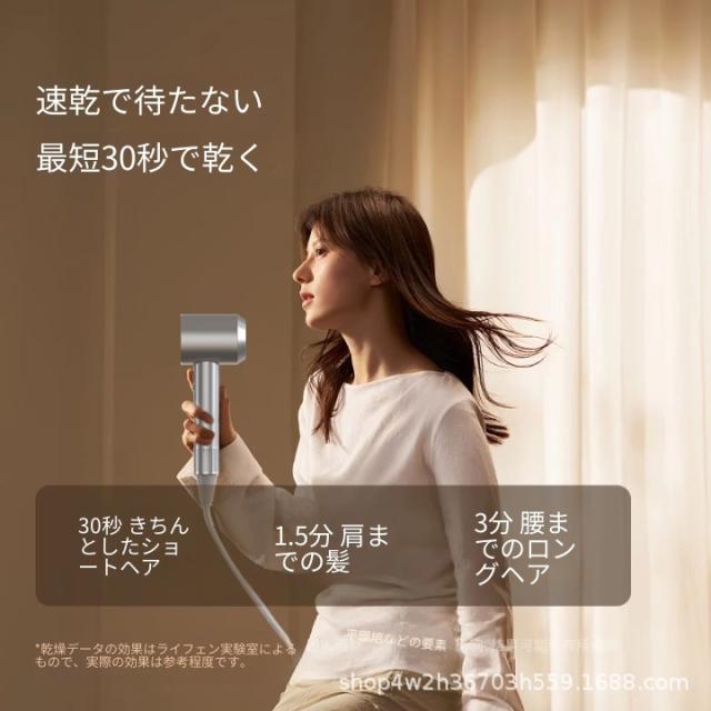 ヘアドライヤー家庭用マイナスイオンヘアケア騒音低減電気ブロー筒大風量