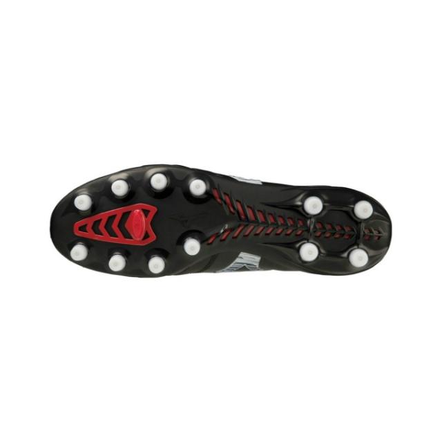 ミズノ サッカースパイク メンズ モレリアネオ4 MORELIA NEO4 JAPAN P1GA233001 MIZUNO カンガルー 2E相当 ブラック ホワイト【ご自宅配送限定】 人気モデル　素足感覚　軽量_1