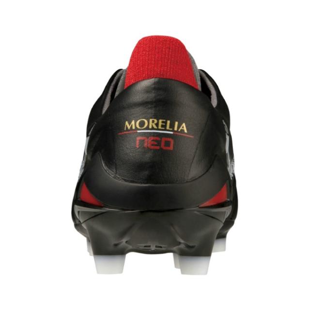 ミズノ サッカースパイク メンズ モレリアネオ4 MORELIA NEO4 JAPAN P1GA233001 MIZUNO カンガルー 2E相当 ブラック ホワイト【ご自宅配送限定】 人気モデル　素足感覚　軽量_4