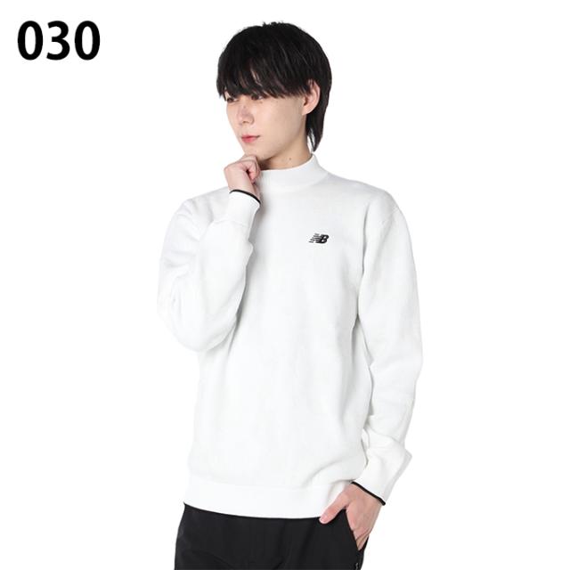 ニューバランス ゴルフウェア セーター メンズ カウスポットジャガードモックセーター 012-4270005 new balance_2