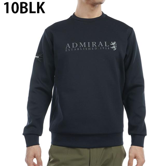 アドミラル Admiral ゴルフウェア スウェット メンズ ダンボール ランパントロゴスウェット ADMA470_2