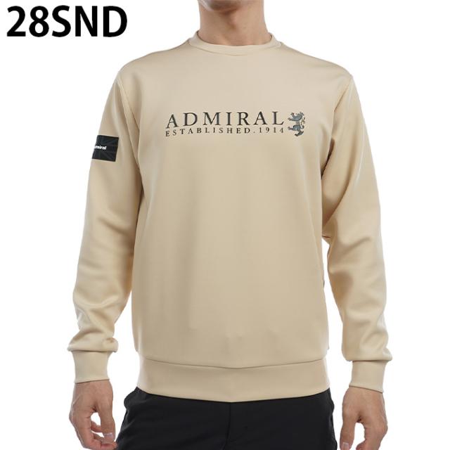 アドミラル Admiral ゴルフウェア スウェット メンズ ダンボール ランパントロゴスウェット ADMA470_4