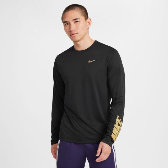 ナイキ バスケットボール 長袖シャツ メンズ 24HO TEE RLGD LS OC Dri-FIT Tシャツ HF6202-010 NIKE