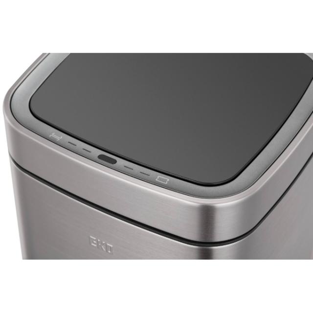 【5/15発送】【メーカー直送】 イーケーオー(EKO) ゴミ箱 エコスマートX センサービン12L EK9252RGMT-12L 【ご自宅配送限定】 ‥_1