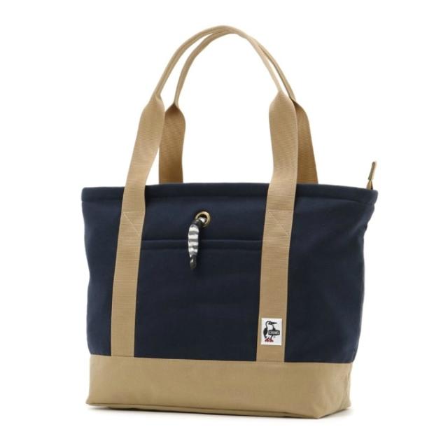 チャムス CHUMS トートバッグ メンズ レディース トートバッグスウェットナイロン Tote Bag Sweat Nylon CH60-3974-NAVY/BEIGE