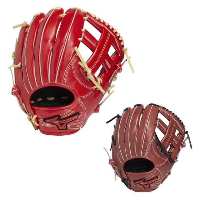 ミズノ 野球 一般軟式グローブ 内野手 メンズ レディース 軟式用WILL DRIVE RED IBE限定スペック内野手向け サイズ8 1AJGR33503 MIZUNO