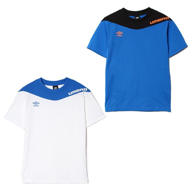 アンブロ(UMBRO) サッカーウェア プラクティスシャツ ジュニア 半袖 