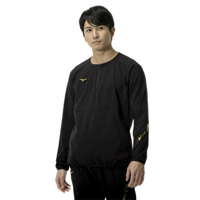 ミズノ(MIZUNO) 野球 ウインドブレーカージャケット メンズ テックシールドジャケット ハーフZIP 12JECW7509