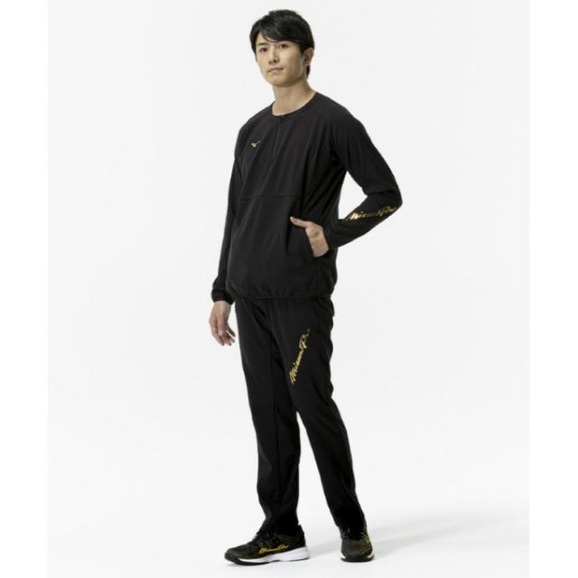 ミズノ(MIZUNO) 野球 ウインドブレーカージャケット メンズ テックシールドジャケット ハーフZIP 12JECW7509_4