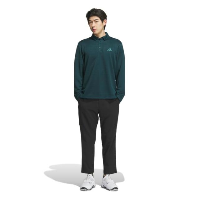 アディダス adidas ゴルフウェア ポロシャツ 長袖 メンズ シーズナル 