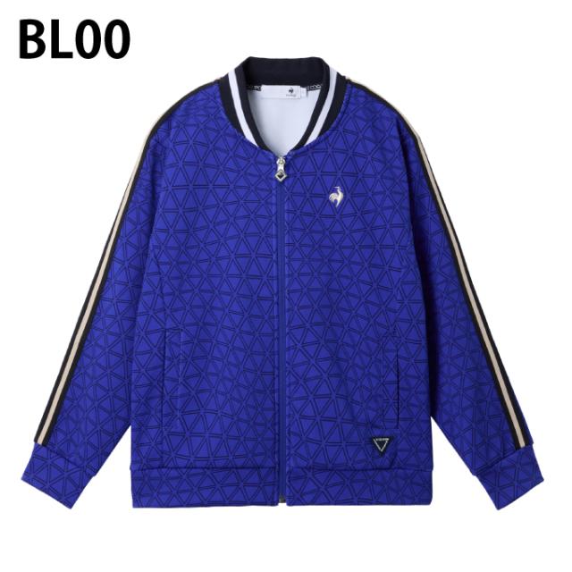 ルコックスポルティフ(le coq sportif) ゴルフウェア ブルゾン レディース 総柄フルジップジャージ LG5FJG00L 【2025年秋冬モデル】_1