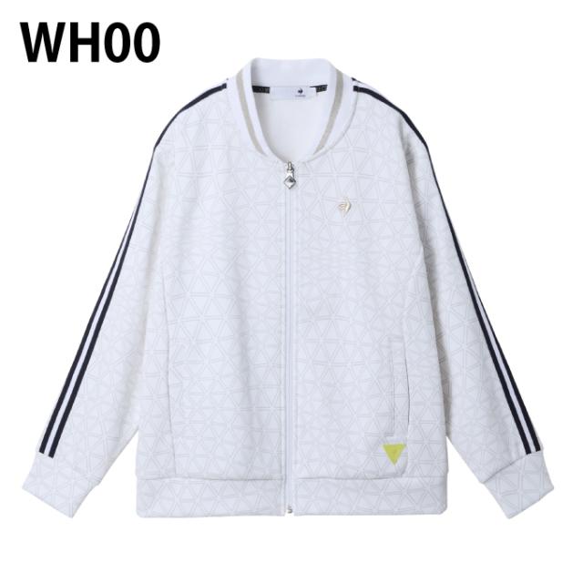 ルコックスポルティフ(le coq sportif) ゴルフウェア ブルゾン レディース 総柄フルジップジャージ LG5FJG00L 【2025年秋冬モデル】_2