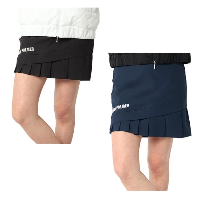 【7月1日22：59まで最高限度10％OFF 引き換え証散り散り中】アーノルドパーマー(arnold palmer) ゴルフ御召しもの スコート レディース 筋目SK AP220408E02 【2025年秋冬ひな型】