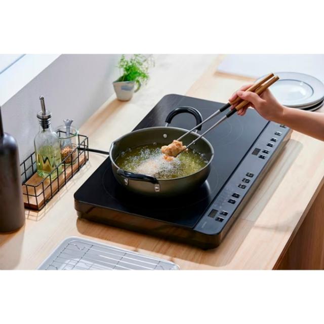 【7月1日22：59まで最高限度10％OFF 引き換え証散り散り中】【製造会社直送】 アイリスオーヤマ(IRIS OHYAMA) コンロ 2口IHコンロ IHK-WT41-B 【ご住まい送りとどける押さえる】‥