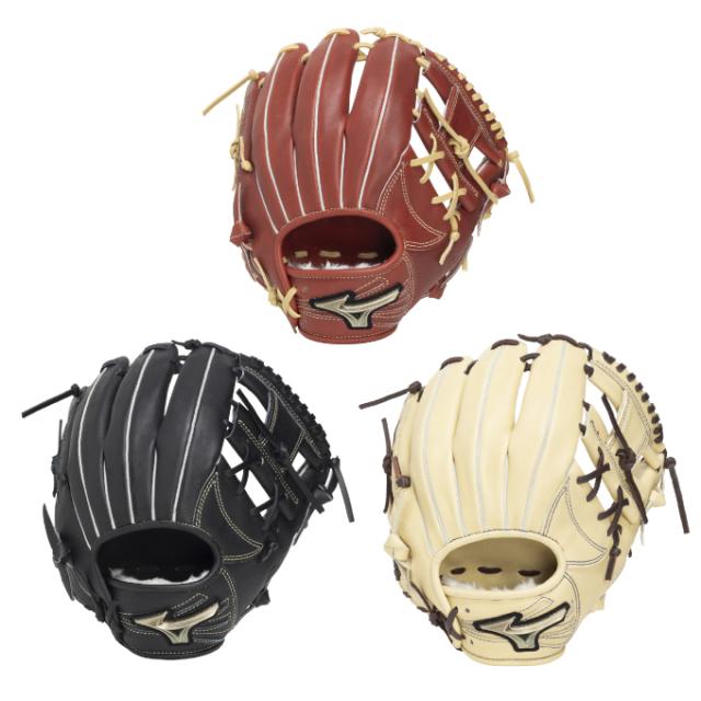 ミズノ(MIZUNO) 野球 少年軟式グローブ オールラウンド用 ジュニア軟式用 グローバルエリートSELECT オールラウンド用 サイズM 1AJGY34410