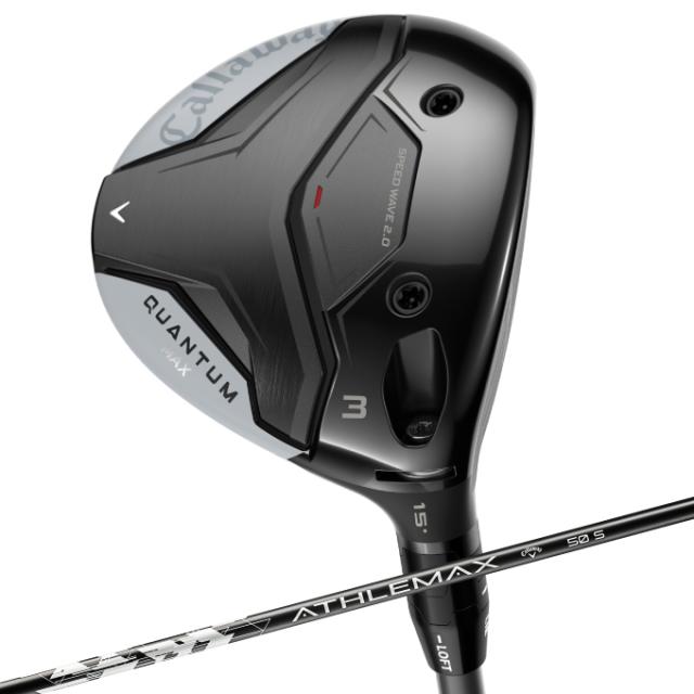 キャロウェイ ゴルフクラブ フェアウェイウッド メンズ クアンタム マックス ATHLEMAX 50 for Callaway QUANTUM MAX FW ATHLEMAX-CW【国内正規品】【2026年モデル】