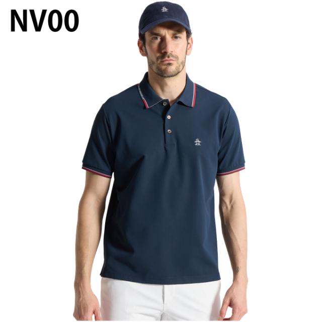 マンシング(Munsingwear) ゴルフウェア ポロシャツ 半袖 メンズ ナイロンメッシュストレッチ半袖シャツ MG6SHS22M 【2026年春夏モデル】_1