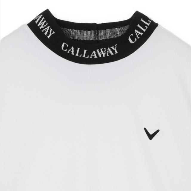 キャロウェイ(Callaway) ゴルフウェア 半袖シャツ メンズ ミニワッフルジャカード衿半袖モックネック C26134105 【国内正規品】【2026年春夏モデル】_5