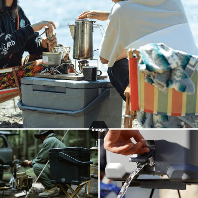シマノ アイスボックス 30L EL アイスボックスEL ICEBOX EL 30L NX-230V チャコール 01 SHIMANO キャンプ用 クーラーボックス 30L_13