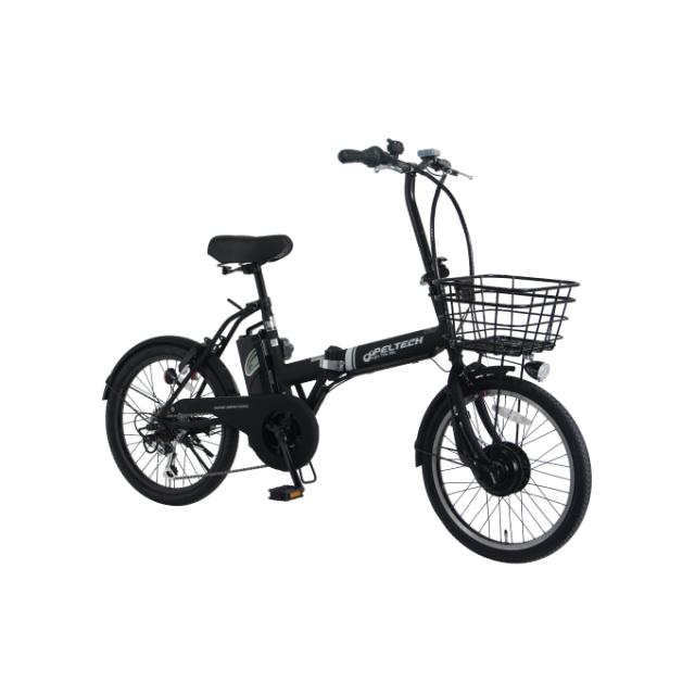 ペルテック PELTECH 自転車 20型電動アシスト自転車 外装6段変速 折りたたみ TDN-208L-12AH 【メーカー直送】【ご自宅配送限定】‥_5