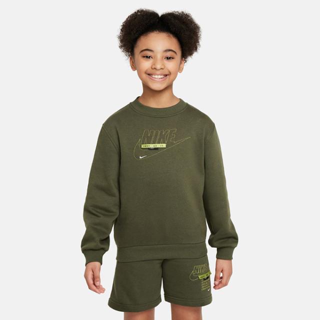 ナイキ スウェットトレーナー ジュニア クルーネック スウェットシャツ FN9095-325 NIKE