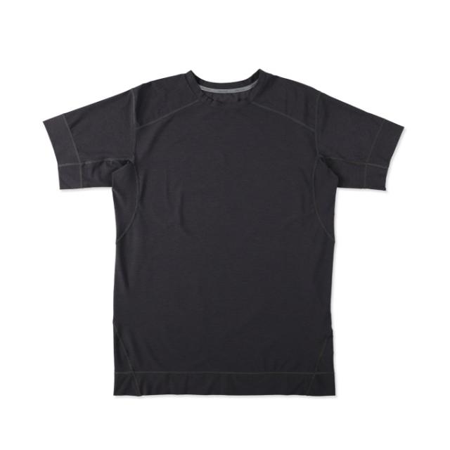 マーモット Marmot アンダーウェア 半袖 メンズ レディース Graphene S S Shirt グラフェンショートスリーブシャツ TSSMC205 ブラック