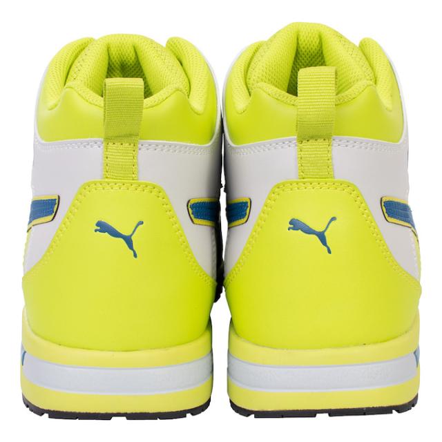 プーマ 安全靴 メンズ ジャパン アーバン スイッチバック ディスク ミッド 63.21SW ハイカット 3E 幅広 耐滑 ダイヤル式 メッシュタイプ PUMA【ご自宅配送限定】‥