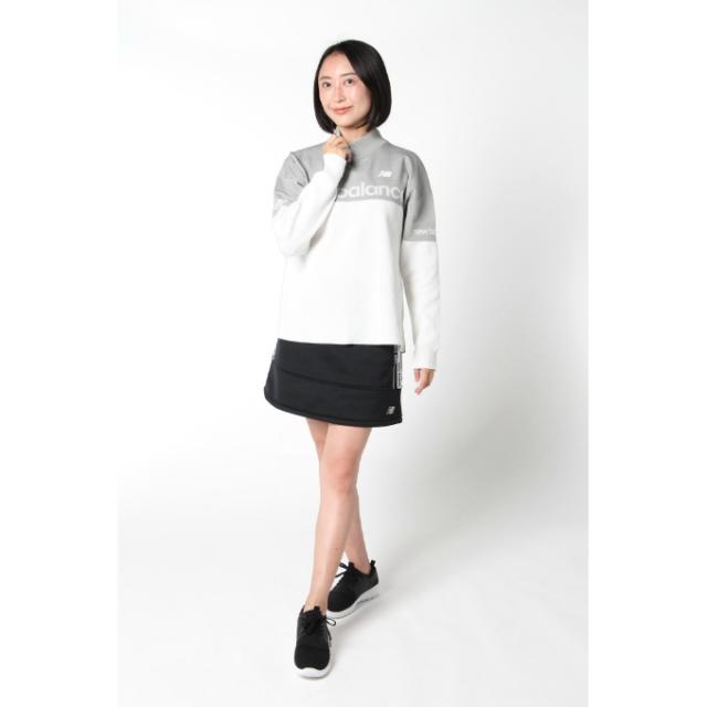 ニューバランス ゴルフウェア セーター レディース バイカラーモックニットプルオーバー 012-4270502 new balance_11