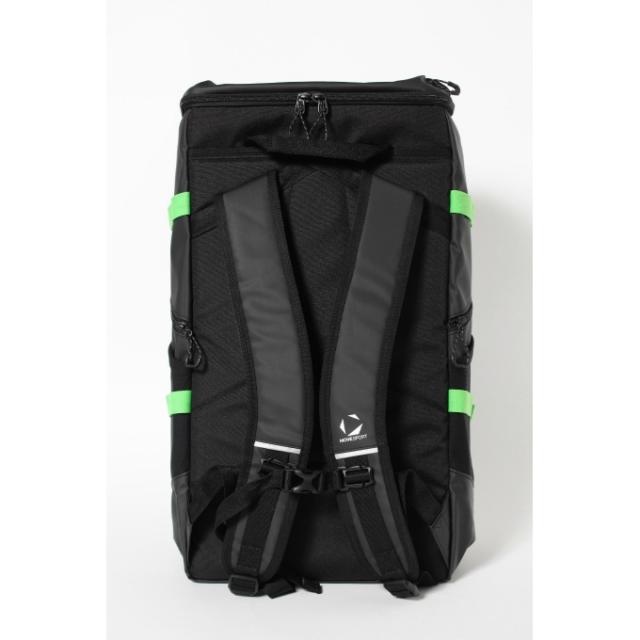 デサント リュック 40L スクエアバッグ40 ST5SBP40U DESCENTE 大容量 PC収納 反射 黒 メンズ レディース_5
