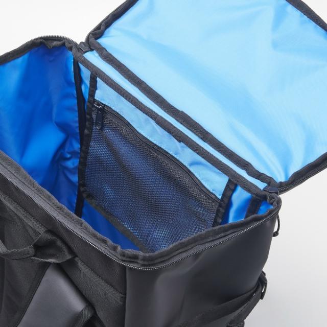 デサント リュック 40L スクエアバッグ40 ST5SBP40U DESCENTE 大容量 PC収納 反射 黒 メンズ レディース_17
