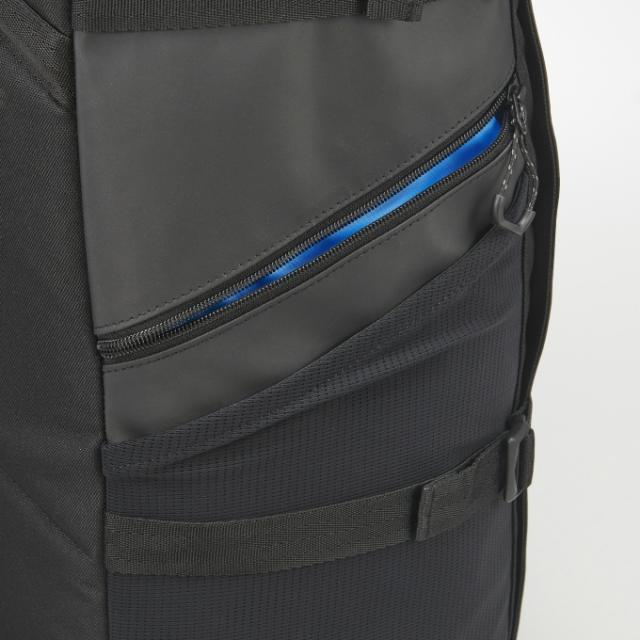 デサント リュック 40L スクエアバッグ40 ST5SBP40U DESCENTE 大容量 PC収納 反射 黒 メンズ レディース_19