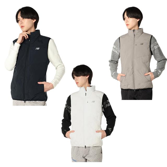 ニューバランス(new balance) ゴルフウェア ベスト メンズ ライトダウンフルジップVS 012-5258001 【2025年秋冬モデル】