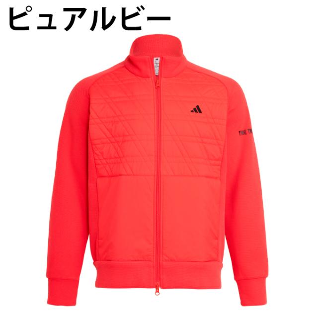 アディダス(adidas) ゴルフウェア ブルゾン メンズ ファブリック