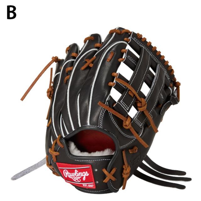 ローリングス Rawlings 野球 硬式グローブ 外野手用 メンズ プロプリ WZ02外12.25 GH6PW2B87MG_2