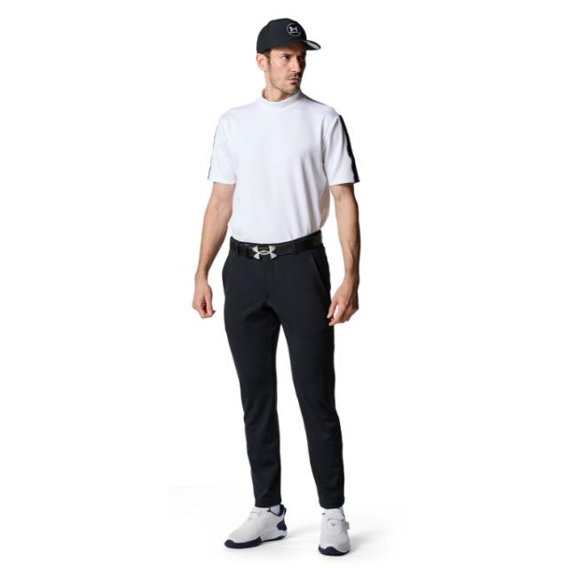 アンダーアーマー(UNDER ARMOUR) ゴルフウェア アンクルパンツ メンズ UA DRIVE KNIT TAPERED PANTS 6012533-001 【2026年春夏モデル】