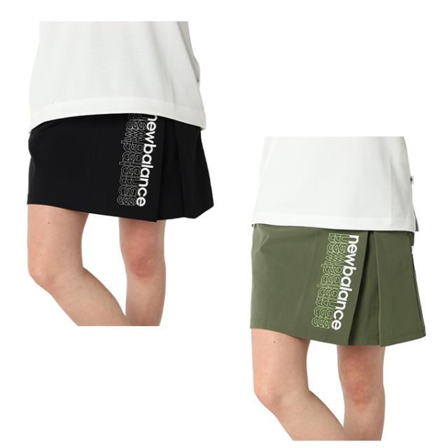 ニューバランス(new balance) ゴルフウェア スカート レディース スウェットロゴSK 012-6134506 【2026年春夏モデル】