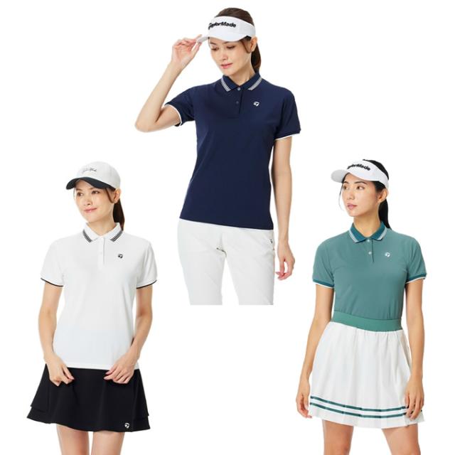 テーラーメイド(TaylorMade) ゴルフウェア ポロシャツ 半袖 レディース ベーシックSSポロ TL799 【国内正規品】【2026年春夏モデル】