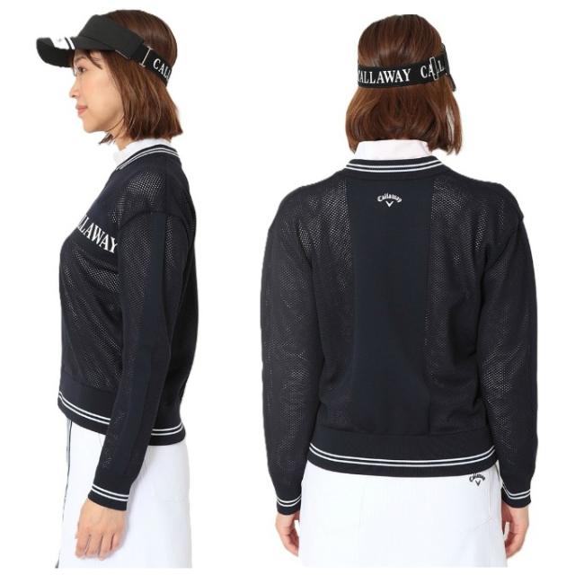 キャロウェイ(Callaway) ゴルフウェア ブルゾン レディース メッシュ編みフルジップニットブルゾン C26118200 【国内正規品】【2026年春夏モデル】_10
