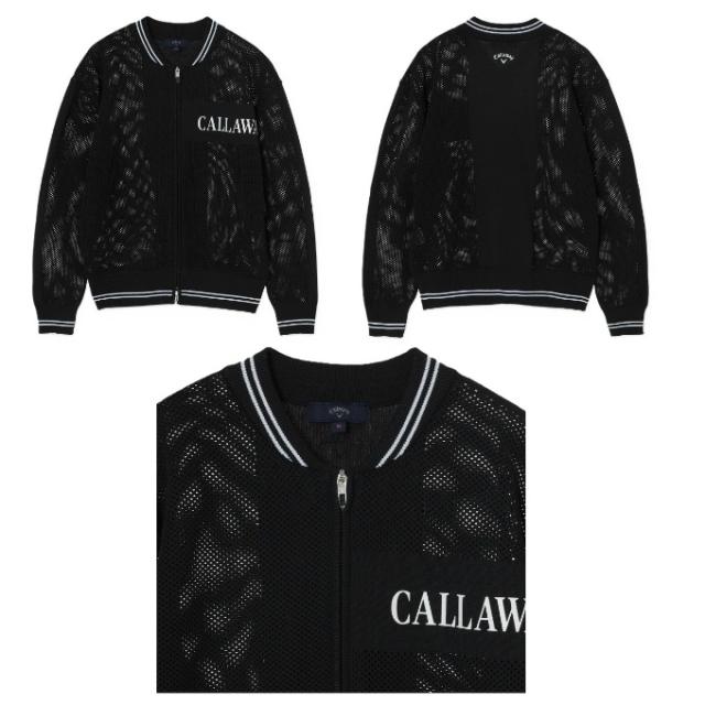 キャロウェイ(Callaway) ゴルフウェア ブルゾン レディース メッシュ編みフルジップニットブルゾン C26118200 【国内正規品】【2026年春夏モデル】_12
