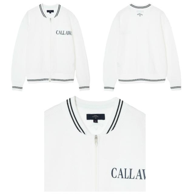 キャロウェイ(Callaway) ゴルフウェア ブルゾン レディース メッシュ編みフルジップニットブルゾン C26118200 【国内正規品】【2026年春夏モデル】_16