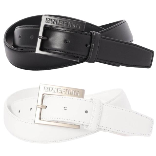 ブリーフィング(BRIEFING) ゴルフ ベルト メンズ SQUARE BUCKLE LEATHER BELT BRG261F05 【2026年春夏モデル】
