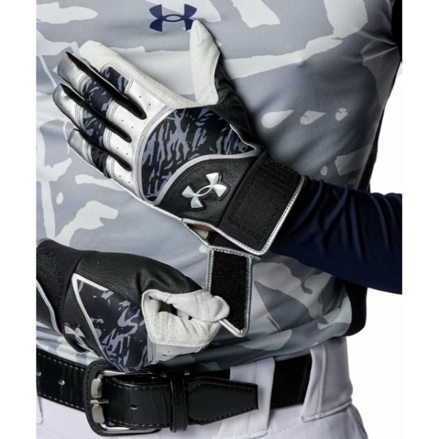 アンダーアーマー(UNDER ARMOUR) 野球 バッティンググローブ 両手用 UA UNDENIABLE BATTING GLOVES 6012834-001